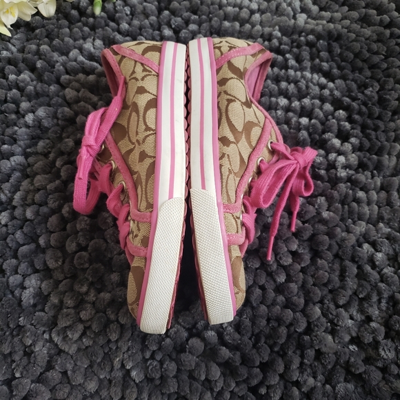 Coach Dawnell Low Top Fashion Sneakers Sz5.5 - Picture 10 of 16